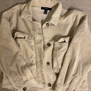 Oversized Corduroy Jacket